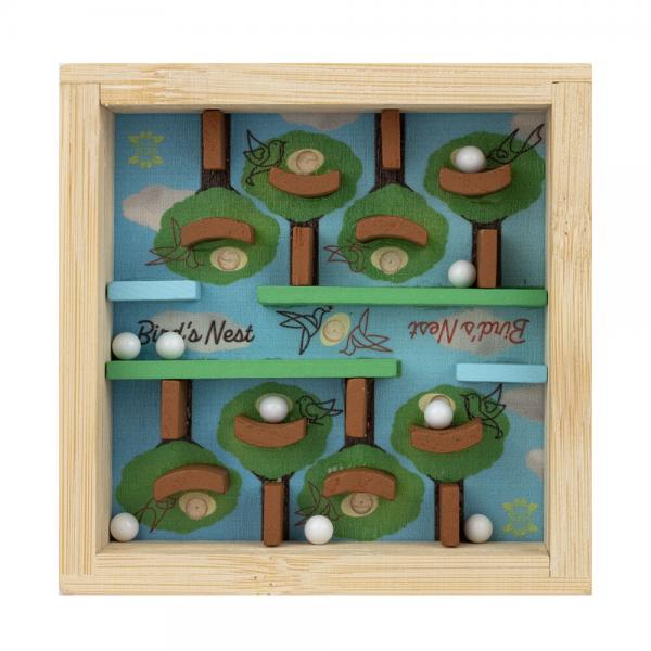 BIRD'S NEST BALL BEARING PUZZLE