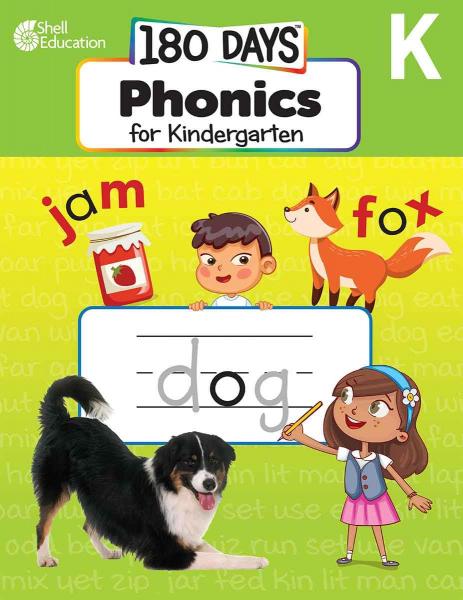 180 DAYS OF PHONICS FOR KINDERGARTEN