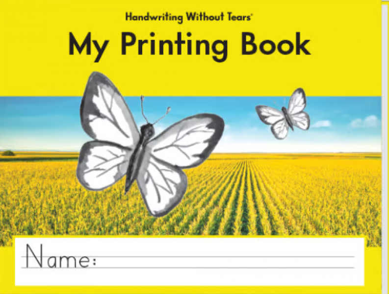 HWT: 1ST GRADE MY PRINTING BOOK STUDENT BOOK 2025