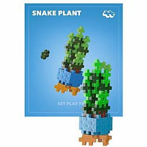 PLUS PLUS PLANT PACKET: SASSY SNAKE PLANT