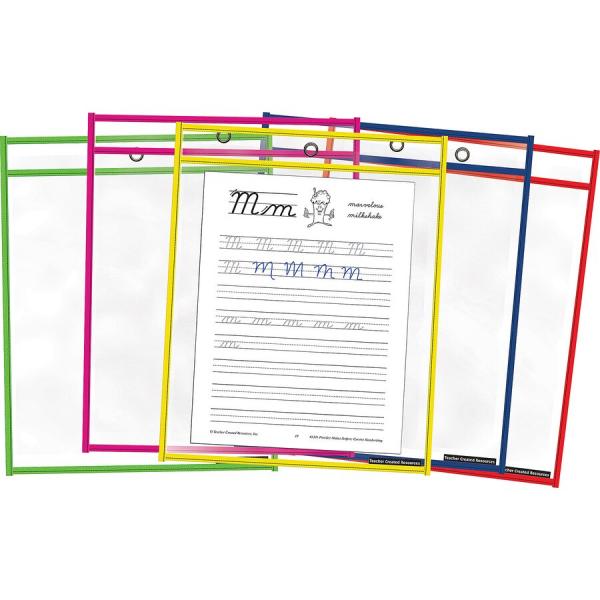 DRY-ERASE POCKET COLORFUL INDIVIDUAL