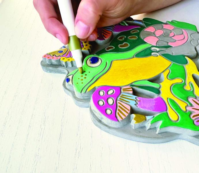 MARKER BY NUMBER: GARDEN STONE