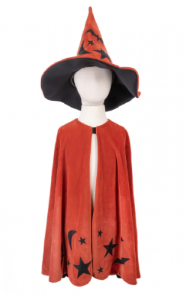 AUTUMN EMBERS WIZARD CAPE AND HAT