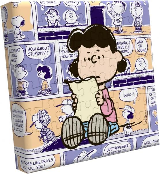 MINI CANVAS PUZZLE: PEANUTS LUCY