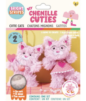 DIY CHENILLE CUTIES CATS