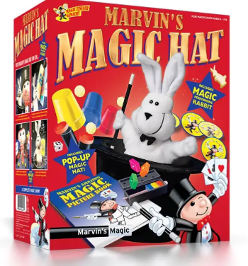 MARVIN'S MAGIC DELUXE RABBIT HAT