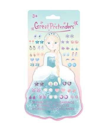 FROSTY SISTER STICK ON EARRINGS