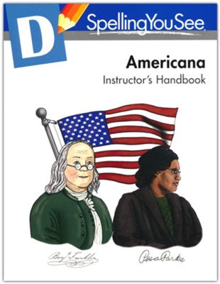 SPELLING YOU SEE: D AMERICANA INSTRUCTOR'S HANDBOOK
