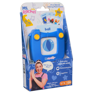 MS. RACHEL FIRST WORDS TALKING FLASH CARDS