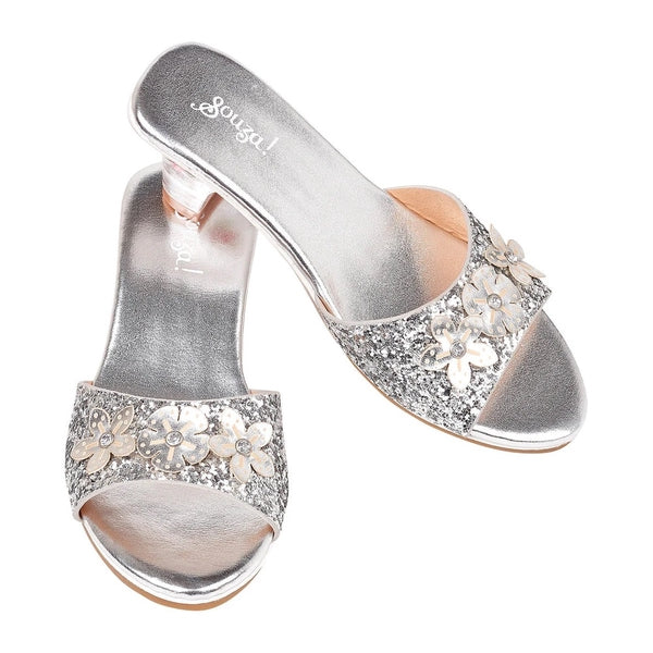 MARIONA SILVER HIGH HEELS