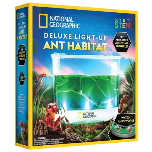 NATIONAL GEOGRAPHIC DELUXE LIGHT-UP ANT HABITAT