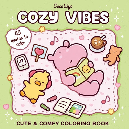COZY VIBES COLORING BOOK
