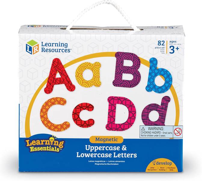 MAGNETIC UPPERCASE & LOWERCASE LETTERS