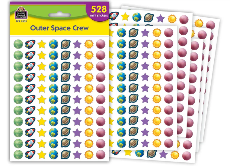 STICKERS: OUTER SPACE CREW MINI