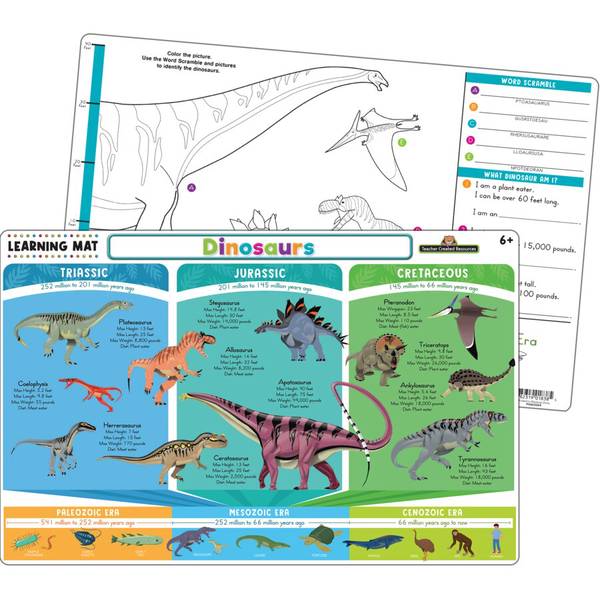 LEARNING MAT: DINOSAURS