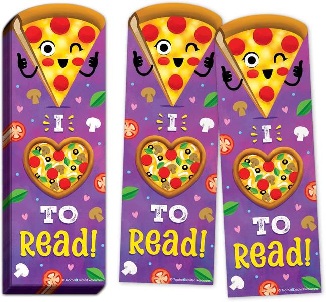 SMELLY BOOKMARKS: PIZZA