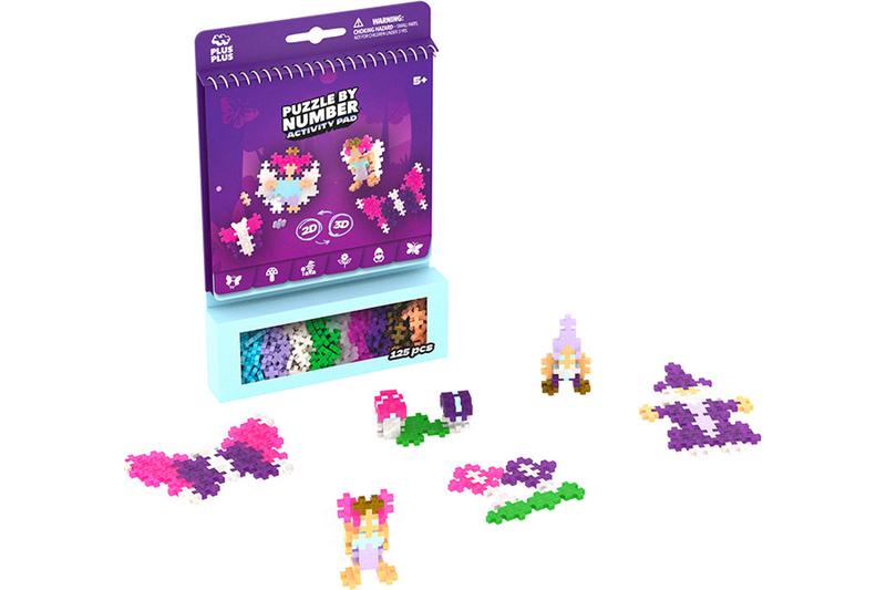 PLUS PLUS PUZZLE BY NUMBER: ENCHANTED FOREST