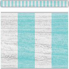 (D) BORDER: BLUE STRIPES VINTAGE