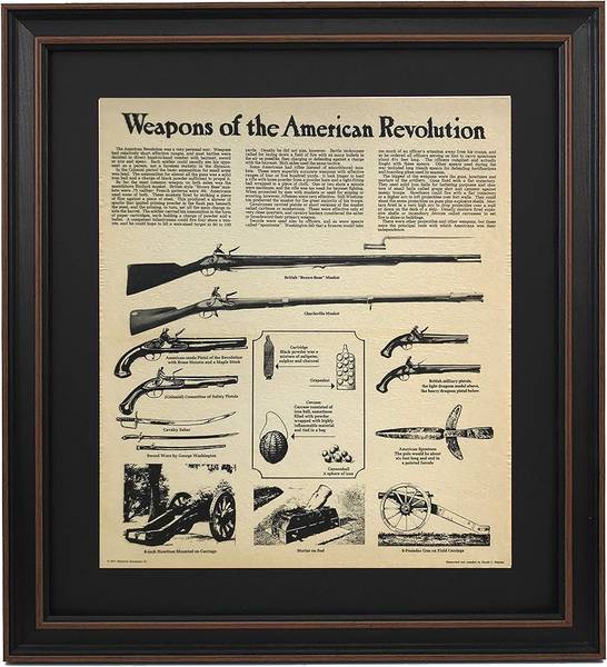 HISTORICAL DOCUMENT: WEAPONS OF AMERICAN REVOLUTION