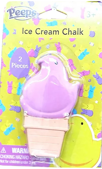 PEEPS ICE CREAM CHALK CHICK