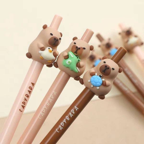 CAPYBARA RETRACTABLE GEL PEN