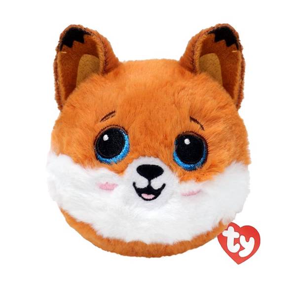 TY BEANIE BOUNCERS: FOX STRIPES