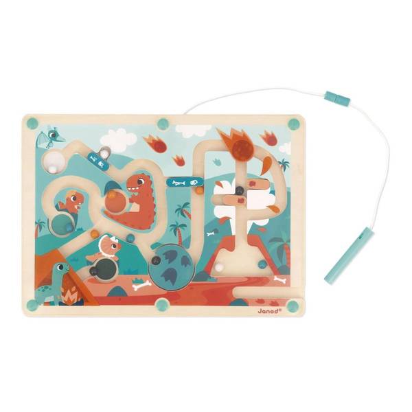 MAGNETIC MAZE DINOSAURS