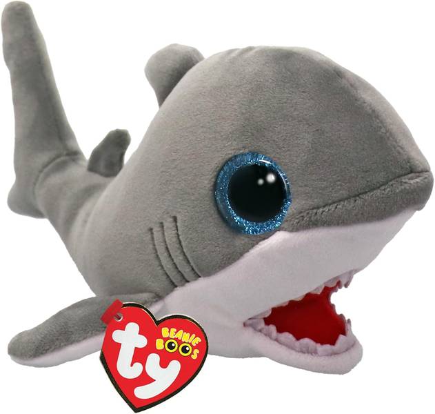 TY BEANIE BABIES SHARK FINNEGAN