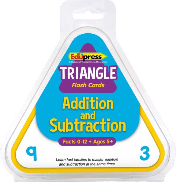 FLASH CARDS: TRIANGLE ADDITION AND SUBTRACTION