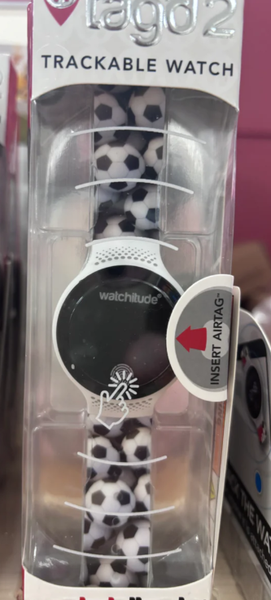 TAG'D 2 TRACKABLE WATCH- SOCCER STAR