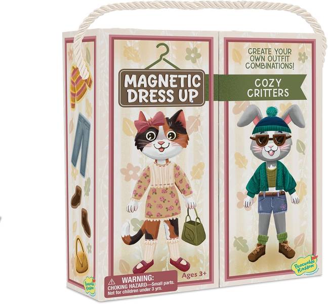 MAGNETIC DRESS UP COZY CRITTERS
