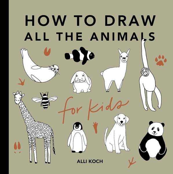 HOW TO DRAW ALL THE ANIMALS FOR KIDS