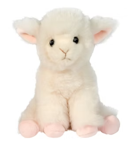 MINI SITTING FARM ANIMALS LAMB, COW, GOAT OR PIG