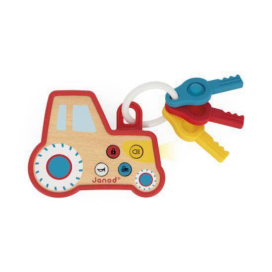 FARM TRACTOR KEYRING