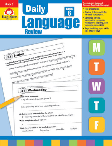 DAILY LANGUAGE REVIEW: GRADE 6