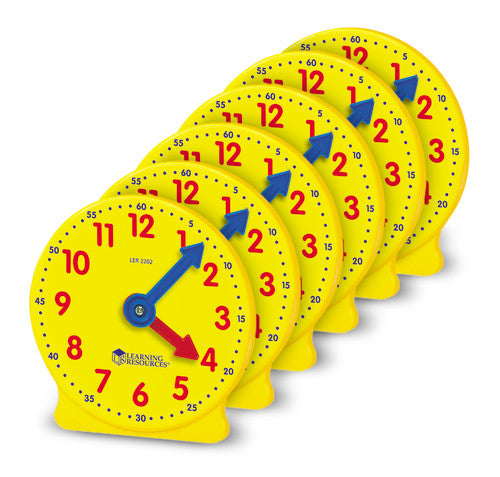 4" GEARED CLOCK: INDIVIDUAL