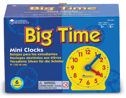 4" GEARED CLOCK: INDIVIDUAL