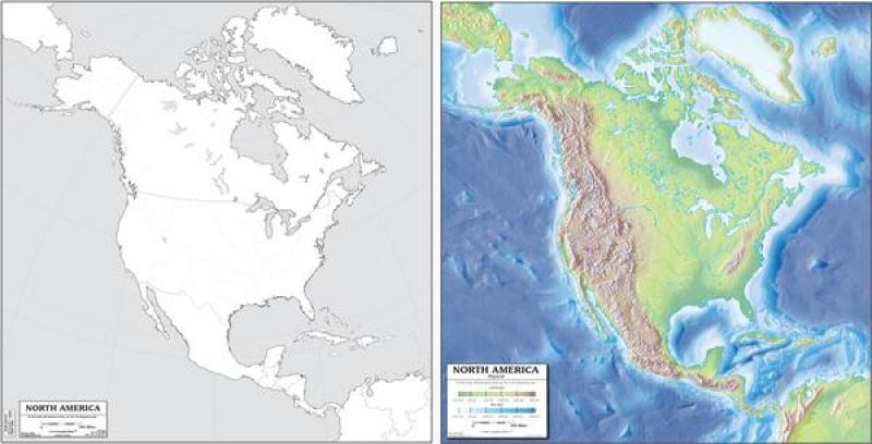 MARK-IT MAP: NORTH AMERICA