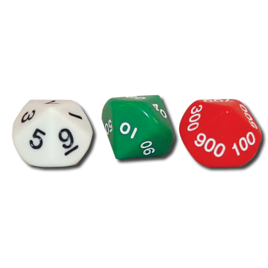 DICE: PLACE VALUE 10 SIDED ASSORTED