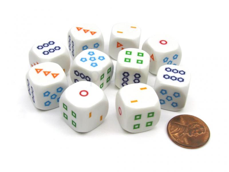 Jumbo Polyhedral Dice Set of 7 - Koplow Games