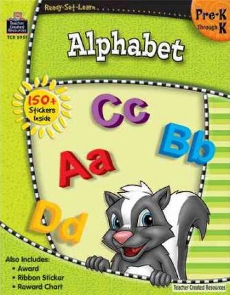READY SET LEARN: ALPHABET PRE-K - K