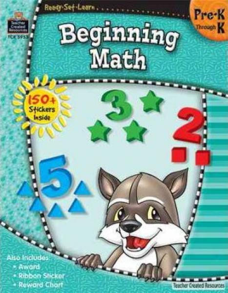 READY SET LEARN: BEGINNING MATH GRADE PRE K - K