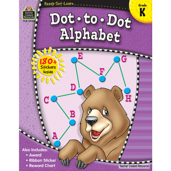 READY SET LEARN: DOT-TO-DOT ALPHABET GR K