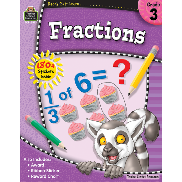 READY SET LEARN: FRACTIONS GRADE 3