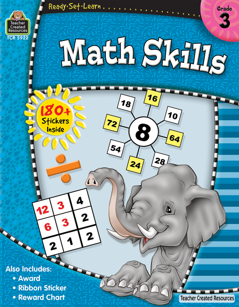 READY SET LEARN: MATH SKILLS GRADE 3