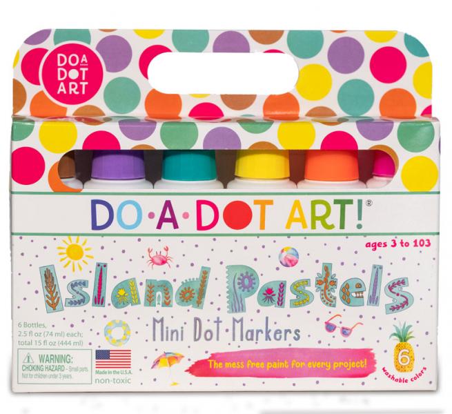 DO A DOT: MINI ISLAND PASTELS 6 PACK