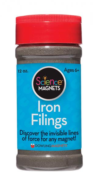 IRON FILINGS 12 OZ. JAR