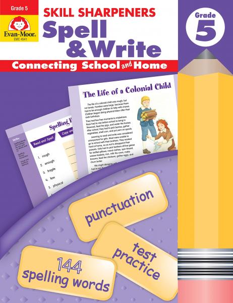SKILL SHARPENERS: SPELL & WRITE GRADE 5