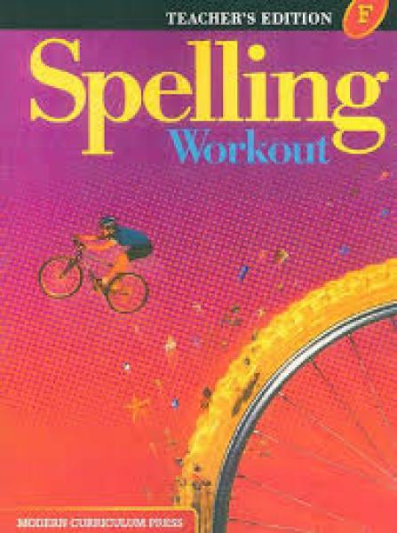 SPELLING WORKOUT F TEACHER'S EDITION
