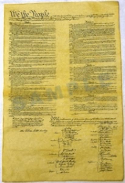 HISTORICAL DOCUMENT: #19-CONSTITUTION OF UNITED STATES 1787